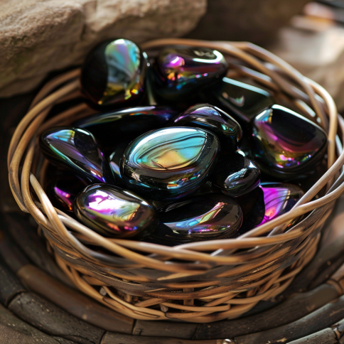 obsidiana arcoiris